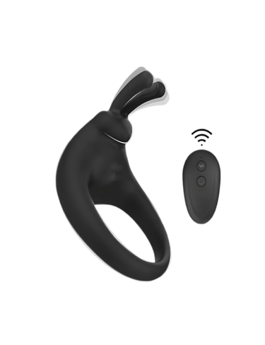 Scandals RABBIT X Dual Vibrating Cock Ring with Remote Control